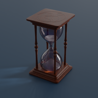 An hourglass