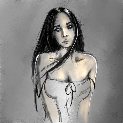 Woman - sketch - 2023 -reStart