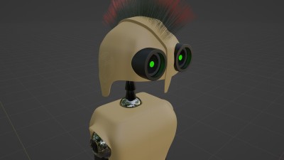 A.L.E.K - in Blender